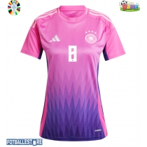 Tyskland Toni Kroos #8 Bortedrakt Dame EM 2024 Kortermet